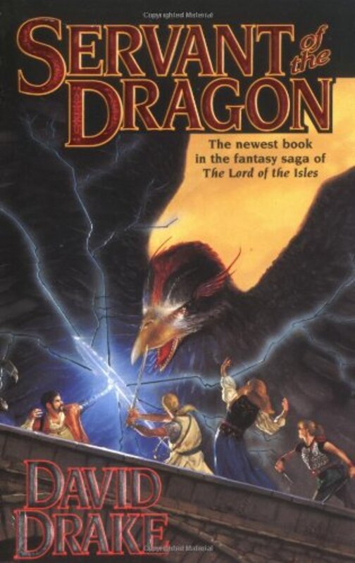 Book cover for "Servant of the Dragon" by David Drake