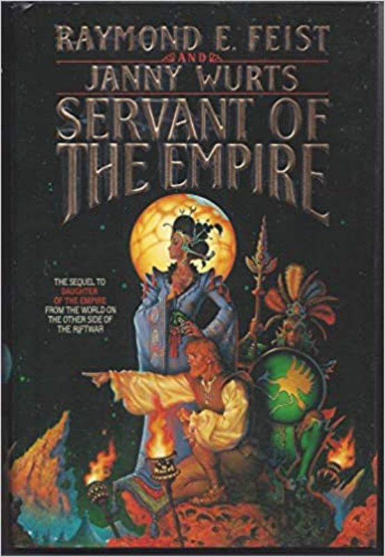 Book cover for "Servant of the Empire" by Raymond E. Feist