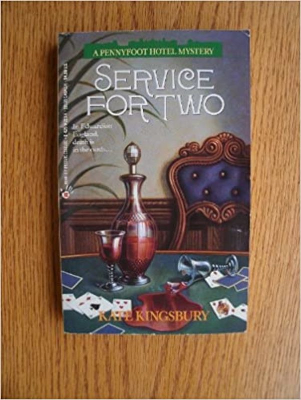 Book cover for "Service for Two" by Kate Kingsbury