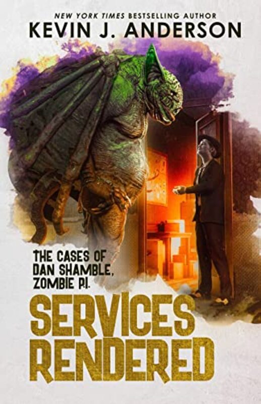 Book cover for "Services Rendered" by Kevin J Anderson