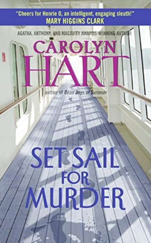 Book cover for "Set Sail for Murder" by Carolyn Hart