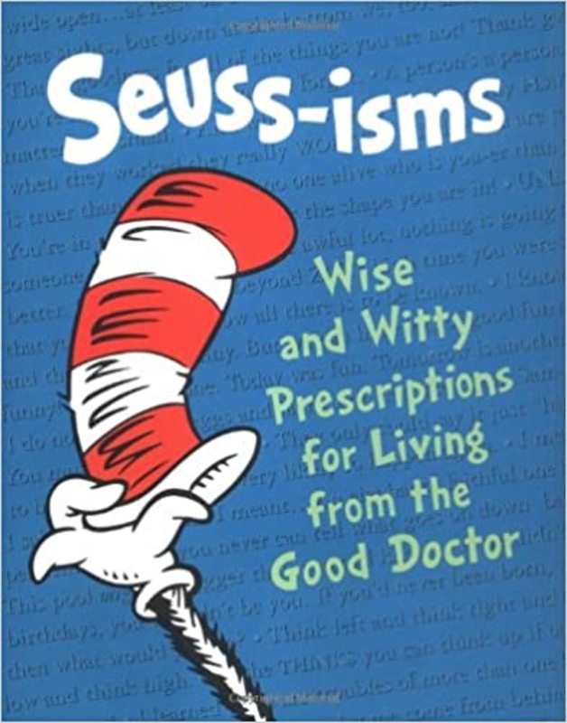 Book cover for "Seuss-isms" by Dr. Seuss