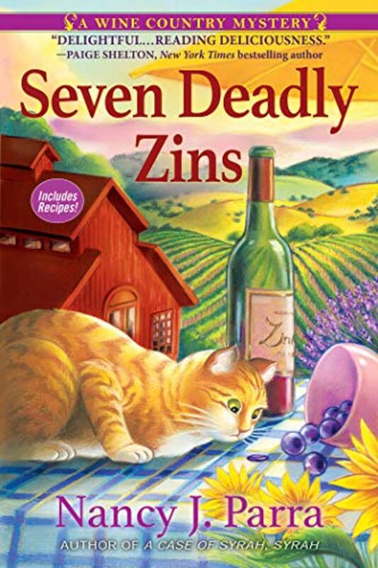 Book cover for "Seven Deadly Zins" by Nancy J Parra