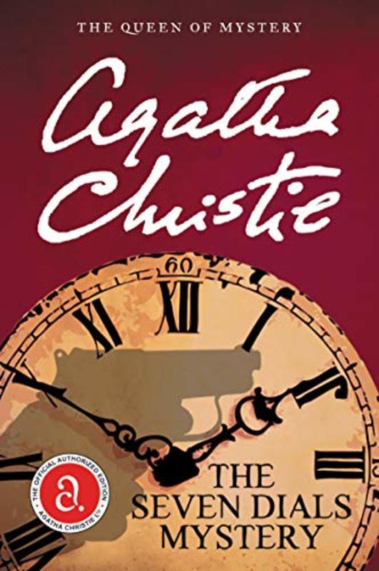 Book cover for "The Seven Dials Mystery" by Agatha Christie