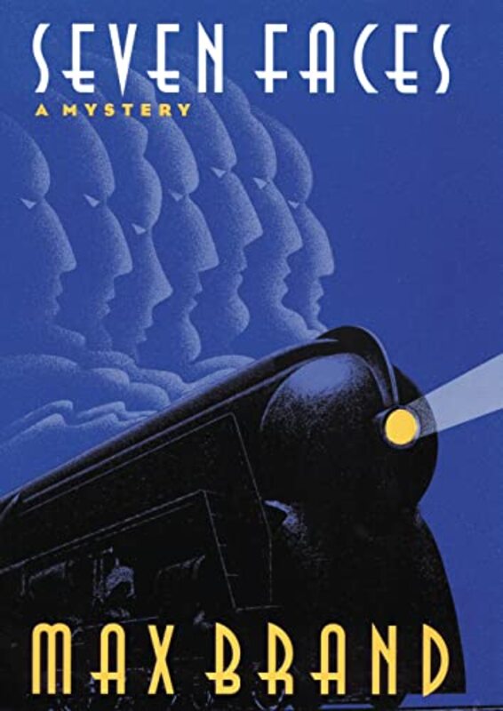 Book cover for "Seven Faces" by Max Brand