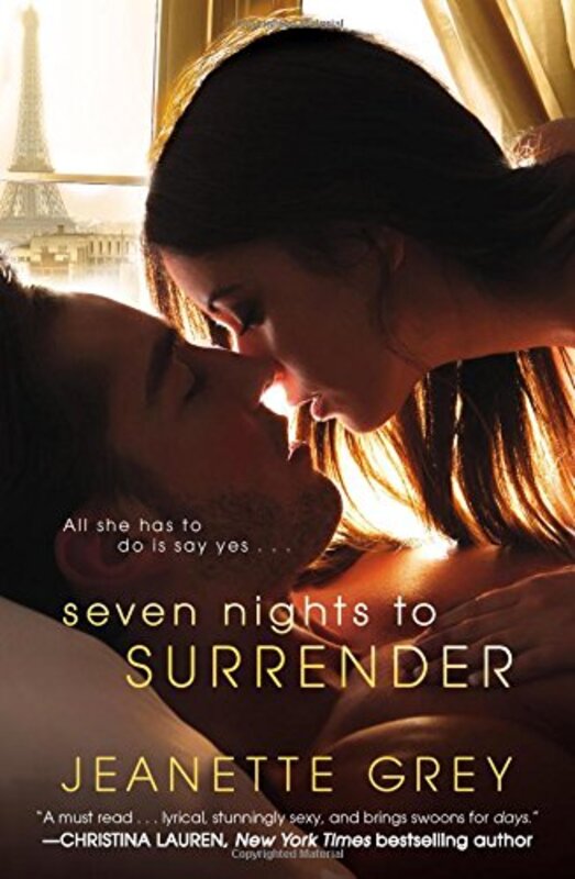 Book cover for "Seven Nights to Surrender" by Jeanette Grey