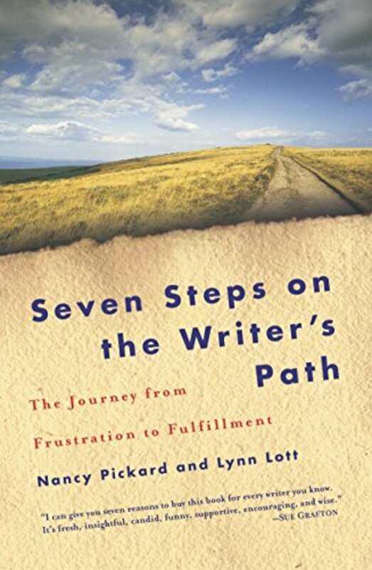 Book cover for "Seven Steps on the Writer's Path" by Nancy Pickard
