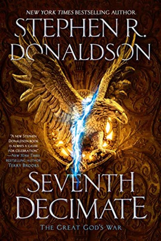Book cover for "Seventh Decimate" by Stephen R Donaldson