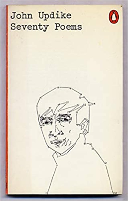 Book cover for "Seventy Poems" by John Updike