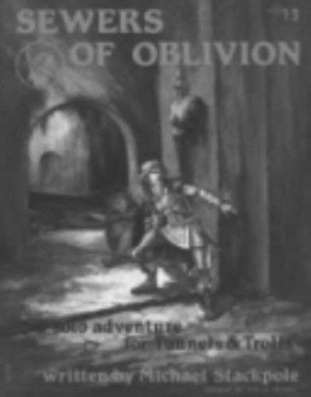 Book cover for "Sewers of Oblivion" by Michael A Stackpole