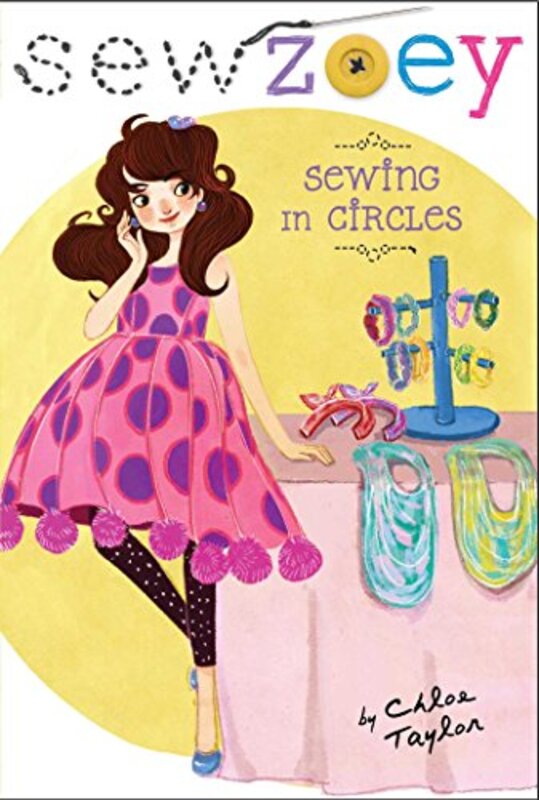 Book cover for "Sewing in Circles" by Chloe Taylor