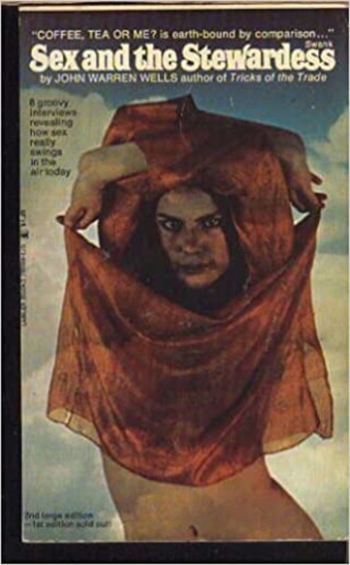 Book cover for "Sex and the Stewardess" by Lawrence Block