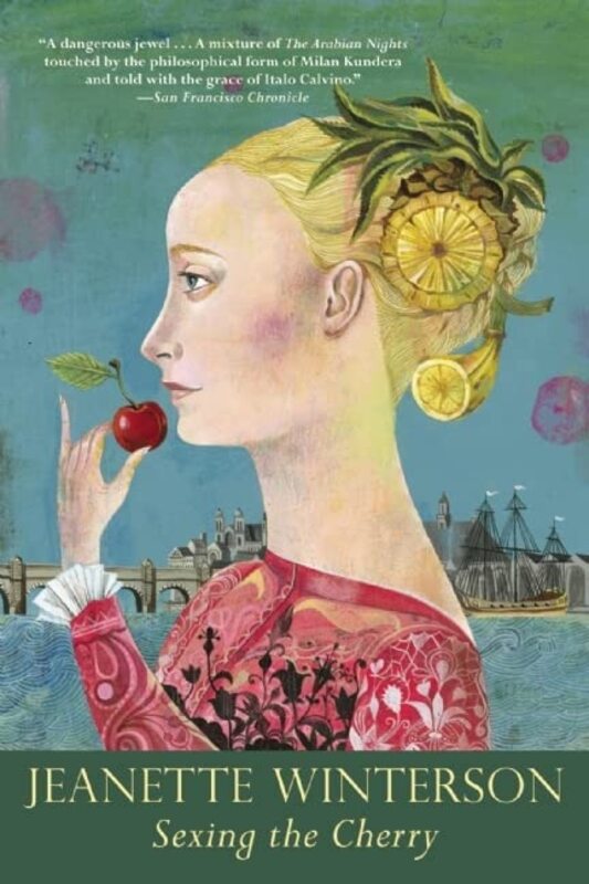 Book cover for "Sexing the Cherry" by Jeanette Winterson
