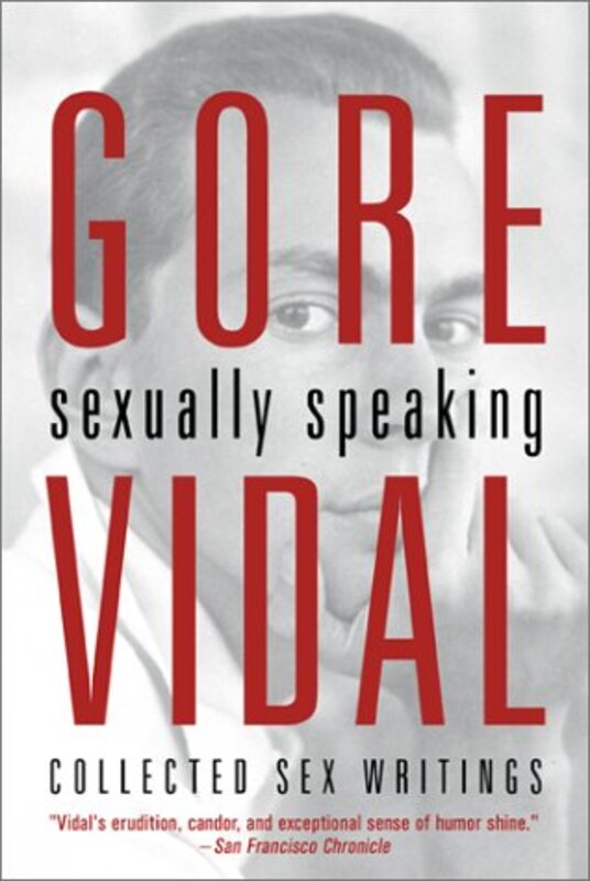 Book cover for "Sexually Speaking" by Gore Vidal