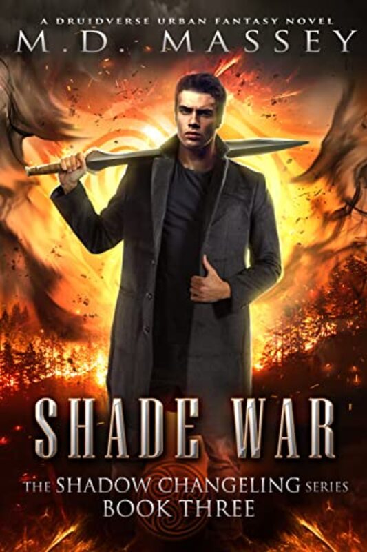 Book cover for "Shade War" by MD Massey
