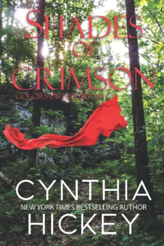 Book cover for "Shades of Crimson" by Cynthia Hickey