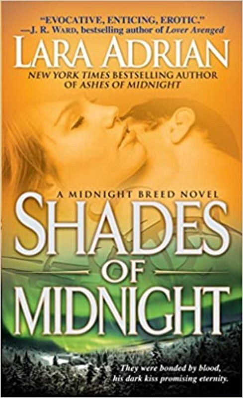 Book cover for "Shades of Midnight" by Lara Adrian