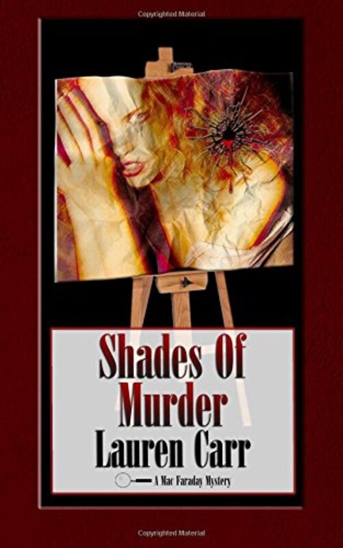 Book cover for "Shades of Murder" by Lauren Carr