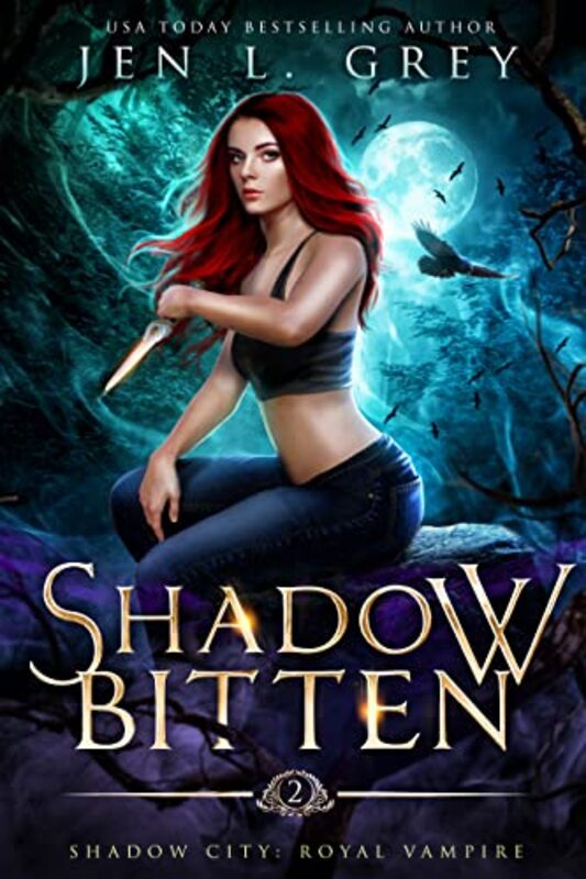 Book cover for "Shadow Bitten" by Jen L Grey