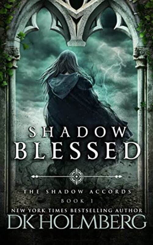 Book cover for "Shadow Blessed" by DK Holmberg