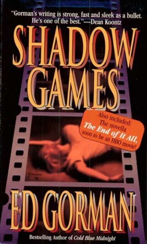 Book cover for "Shadow Games" by Ed Gorman