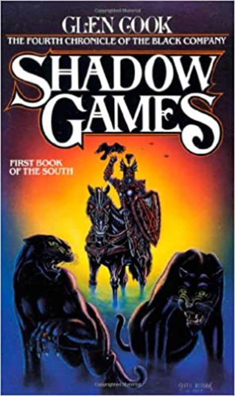 Book cover for "Shadow Games" by Glen Cook