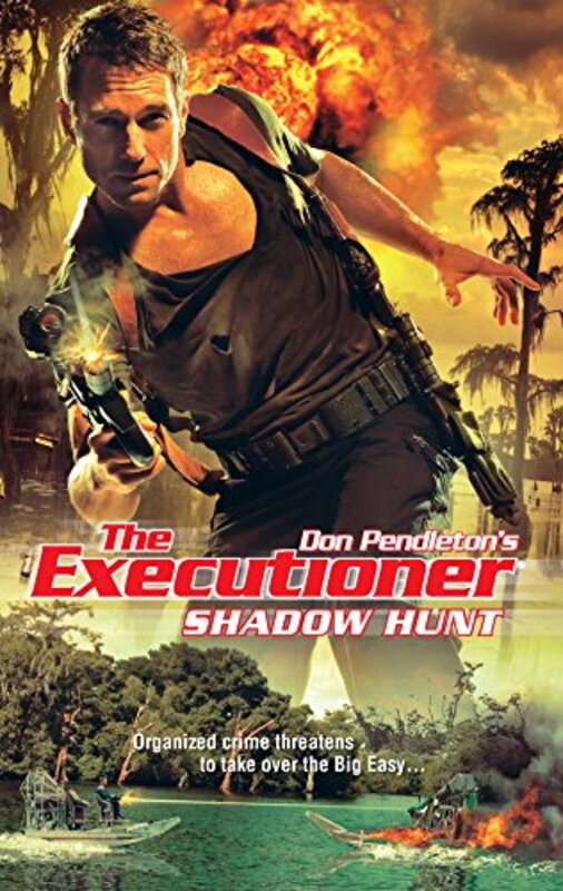 Book cover for "Shadow Hunt" by Don Pendleton