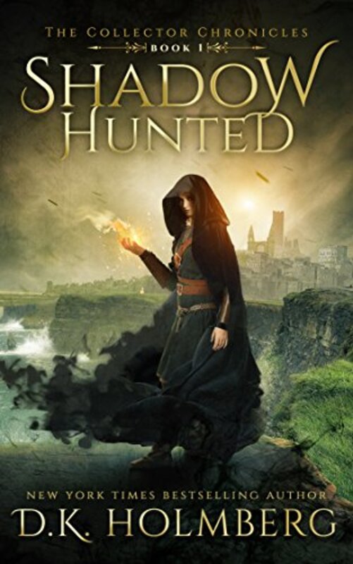 Book cover for "Shadow Hunted" by DK Holmberg
