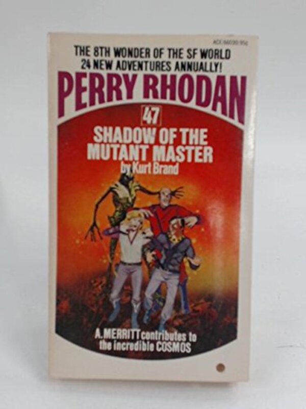 Book cover for "Shadow Of The Mutant Master" by Kurt Brand