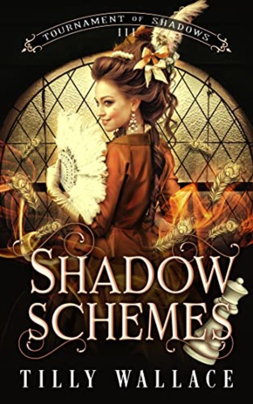Book cover for "Shadow Schemes" by Tilly Wallace