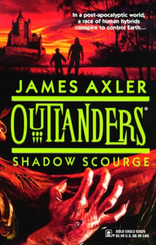 Book cover for "Shadow Scourge" by James Axler