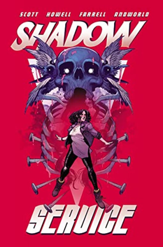 Book cover for "Shadow Service Vol. 1" by Cavan Scott