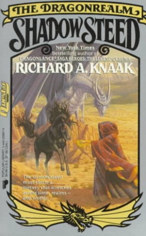 Book cover for "Shadow Steed" by Richard A Knaak