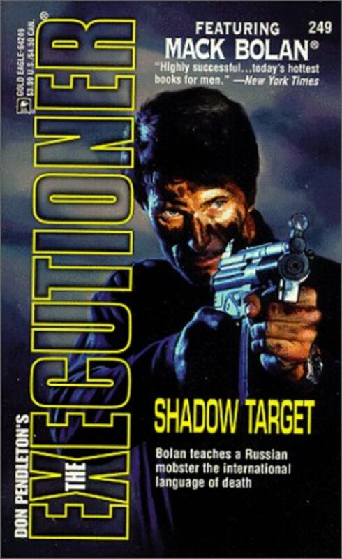 Book cover for "Shadow Target" by Don Pendleton