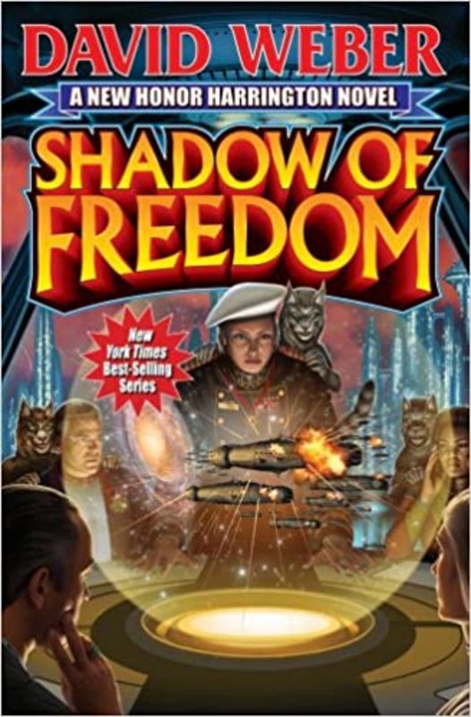 Book cover for "Shadow of Freedom" by David Weber
