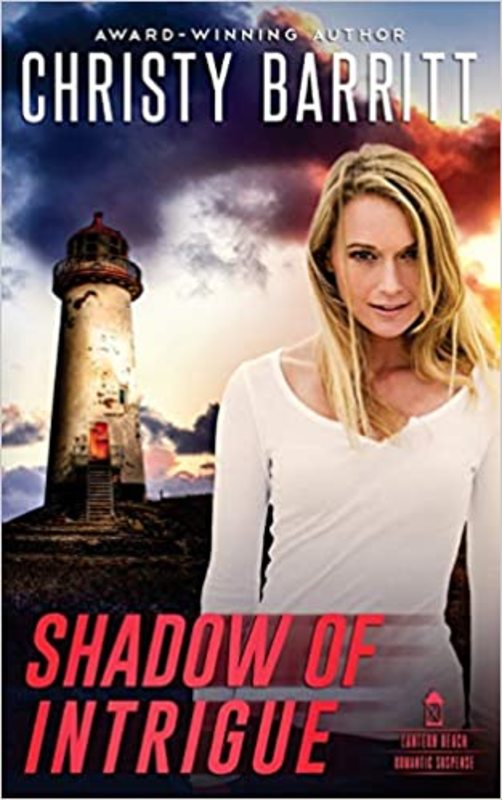 Book cover for "Shadow of Intrigue" by Christy Barritt