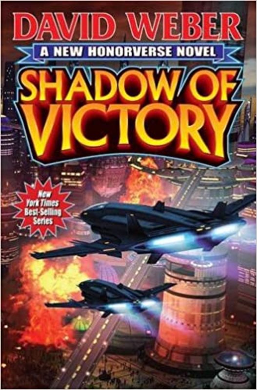 Book cover for "Shadow of Victory" by David Weber