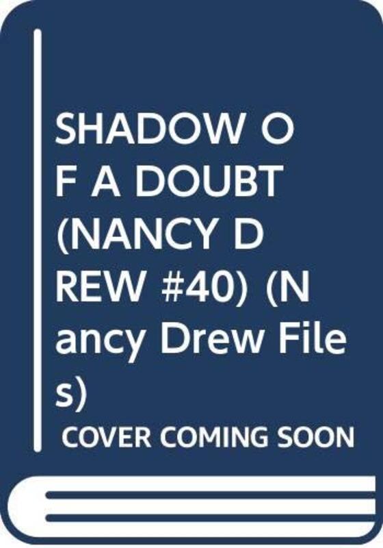 Book cover for "Shadow of a Doubt" by Mildred A Wirt