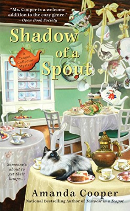 Book cover for "Shadow of a Spout" by Victoria Hamilton