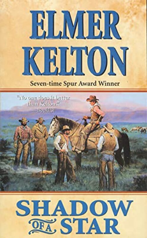 Book cover for "Shadow of a Star" by Elmer Kelton