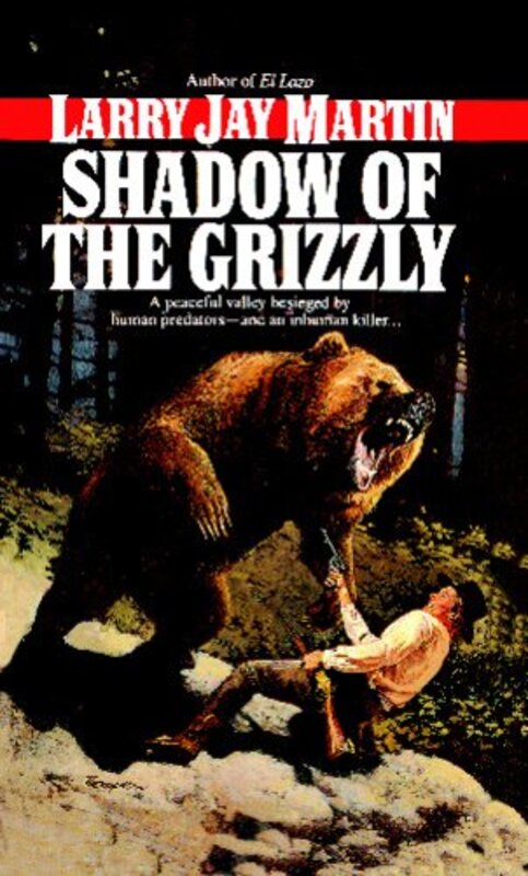 Book cover for "Shadow of the Grizzly" by LJ Martin