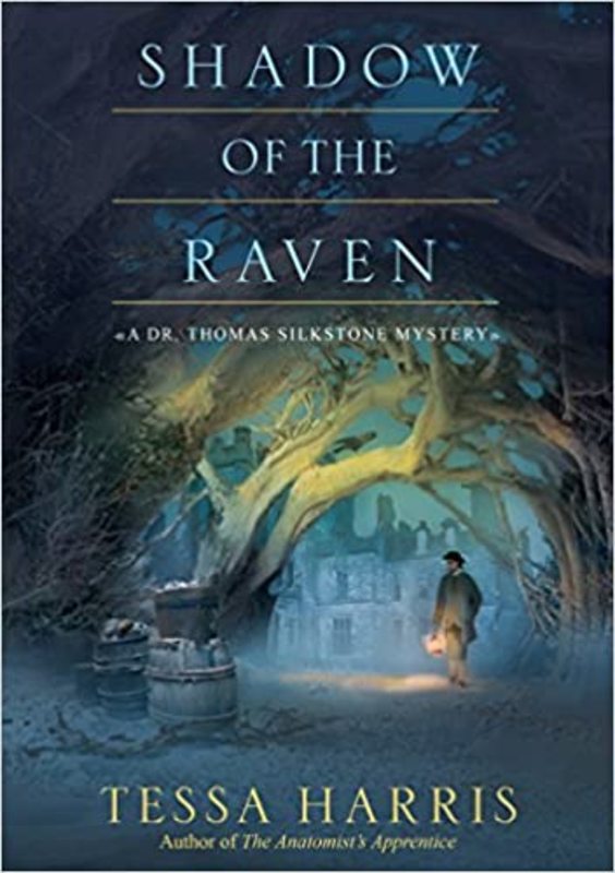 Book cover for "Shadow of the Raven" by Tessa Harris