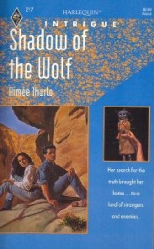Book cover for "Shadow of the Wolf" by Aimee Thurlo