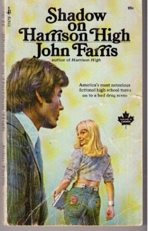 Book cover for "Shadow on Harrison High" by John Farris