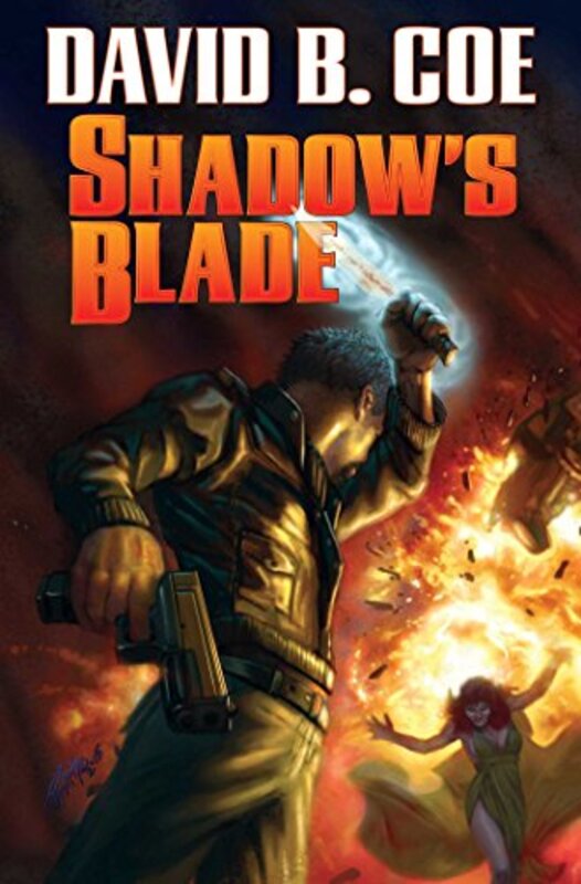Book cover for "Shadow's Blade" by David B Coe