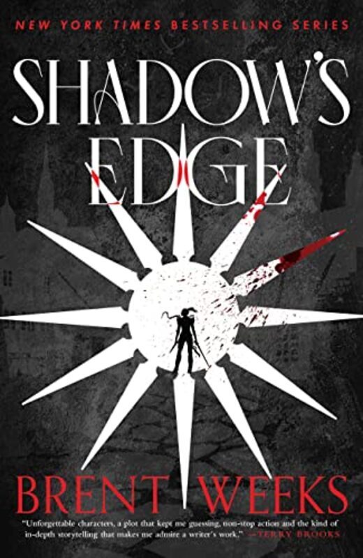 Book cover for "Shadow's Edge" by Brent Weeks