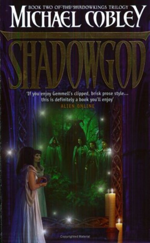 Book cover for "ShadowGod" by Michael Cobley
