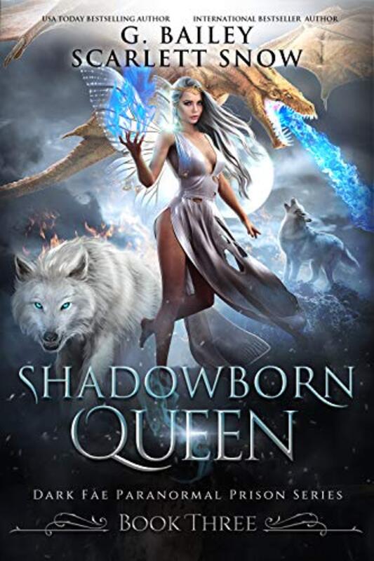 Book cover for "Shadowborn Queen" by G Bailey