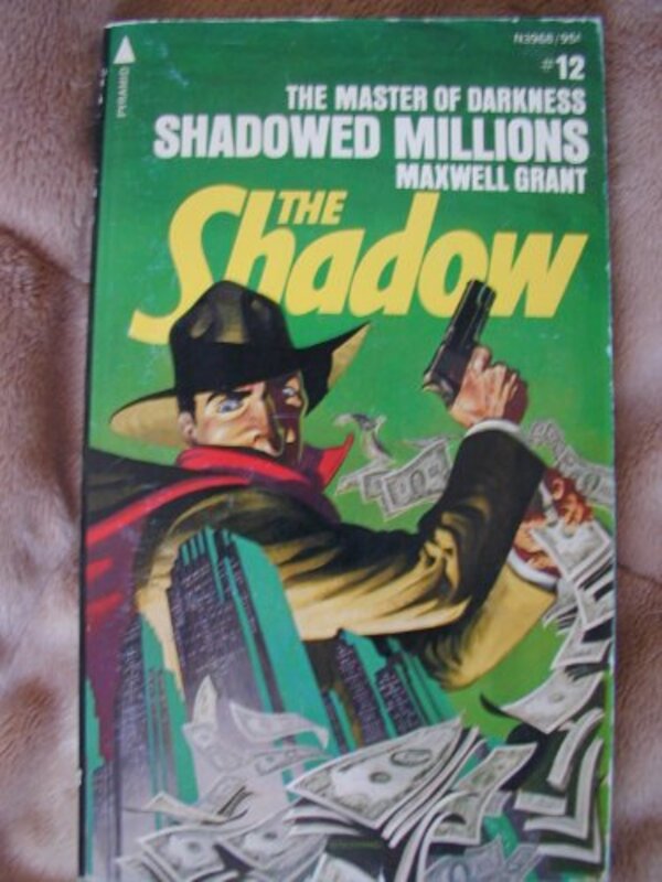 Book cover for "Shadowed Millions" by Maxwell Grant