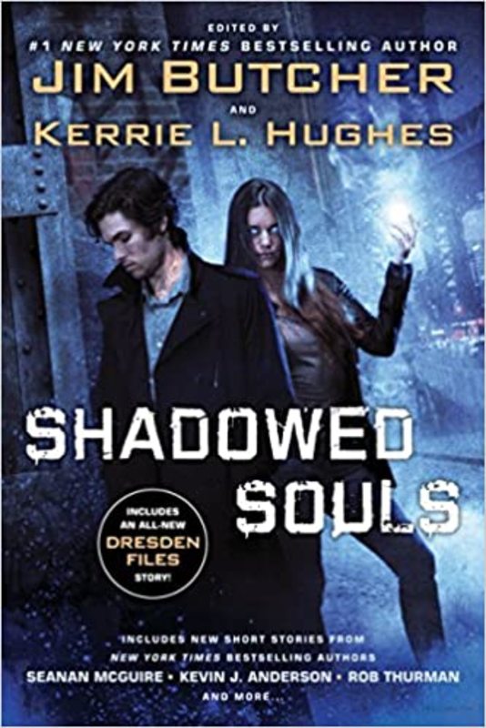 Book cover for "Shadowed Souls" by Jim Butcher